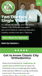 Mobile Screenshot of classiccityorthodontics.com